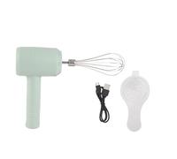 M¨¦langeur ¨¤ Main ¨¦lectrique, Fouet Rechargeable sans Fil Portable pour la Cuisson de Gateaux, M¨¦lange de Cr¨¨me de Cuisine (Cyan clair)