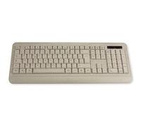 MCL Clavier bioplastique sans fil 2,4 GHz AZERTY Français beige terrazzo