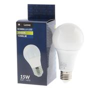 M Ledme - Ampoule LED E27 A70 15 W (Eq. 110 W), lumière blanche chaude (3000 k), culot E27, 1350 lumens, IP20, ouverture du faisceau de lumière 270°, efficacité énergétique et faible consommation