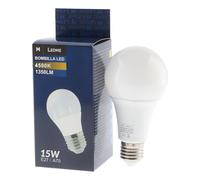 M Ledme - Ampoule LED E27 A70 15 W (Eq. 110 W), lumière blanche neutre (4 500 k), culot E27, 1350 lumens, IP20, ouverture du faisceau de lumière 270°, efficacité énergétique et faible consommation