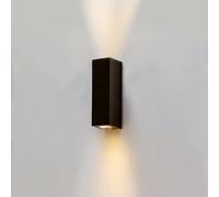 M Ledme - Applique LED extérieure/intérieure blanche 6W, blanc chaud 3000k, faisceau lumineux réglable, étanche IP54, éclairage idéal pour extérieur, jardin, terrasse, patio