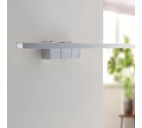 M Ledme - Applique murale LED pour miroir de salle de bain Bath 12W 60 cm, blanc neutre 4000K, étanche IP44, se fixe sur miroirs, meubles ou murs, 600X51X128mm (H)