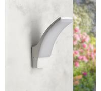 M Ledme - Applique murale LED Winni White 12 W, intensité variable (CCT), 840 lumens, étanchéité IP54, éclairage extérieur pour jardin, terrasse ou façade