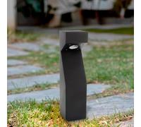 M Ledme - Balise LED Bornos Plus Gris 10W, 1000 lumens, lumière réglable du chaud au froid (3CCT), COB, étanche IP65, 50 cm, pour jardin, allées, entrées et patios.