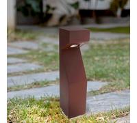 M Ledme - Balise LED extérieure Teba Brun Rouille 10W 1000LM avec 3CCT réglable, COB, IP65, 60 cm. Idéale pour les jardins, les chemins, les entrées et les patios.