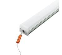 M Ledme - Barre Linéaire LED Trian 40W Avec Led Intégré, peut être relié, 4000 lumens, Couleur Lumière Neutre (4500K), 120 cm, Câble De Connexion Inclus. Facile à installer. LM1176