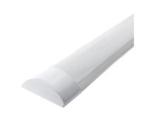 M Ledme - Écran LED luminaire linéaire Fast avec LED intégré, 4000 lumens, couleur lumière neutre (4500 K), 1200 mm, câble de connexion inclus, aluminium/ABS, idéal pour l'intérieur. LM1171