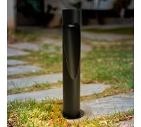 M Ledme - Faro LED Andru nero, luce CCT, IP65 impermeabile, per giardino, terrazza, ingresso e patio