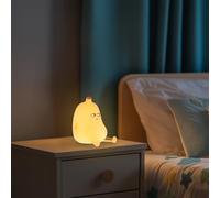 M Ledme M mimotec - Lampe de chevet LED tactile banana pour enfant, température chaude (3000K), Design créatif et finition opale. Idéal pour les enfants. LM9209