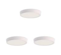 M Ledme - Panneau de surface Slim Series 20W, 2000lm, lumière froide (6000k). Plafonnier d'intérieur IP20. Idéal pour salle de bain, cuisine, chambre. Facile à installer, LM5243. (Lot de 3)