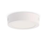 M Ledme - Panneau de surface Slim Series 6W, 600lm, lumière neutre (4500k). Plafonnier d'intérieur IP20. Idéal pour salle de bain, cuisine, chambre. Facile à installer, LM5290.