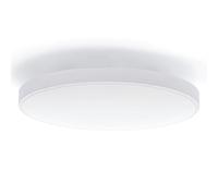 M Ledme - Plafonnier LED 50W, Lampe de plafond pour salle de bain IP44, 5000 lumens, Couleur Lumière Froide (6000K) pour Salle de bain, Cuisine, Balcon, LM8260, Blanc