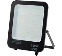 M Ledme - Projecteur LED Napoli 200W IP65 dimmable, couleur neutre (4500k), éclairage extérieur, utilisation pour jardins, patios, parkings, hôtel, hangars, etc.