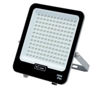 M Ledme - Projecteur Led Napoli Plus 100W, 12000 lumens, IP65 Dimmable, Lumière neutre (4000k), éclairage extérieur. Utilisation pour jardin, patios, parking, hôtel, bâtiments etc.