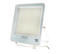 M Ledme - Projecteur LED Napoli Plus Blanc 200W, Protection IP65, Dimmable Lumière Froide à la Lumière Chaude 2700K-6500K, Éclairage Extérieur, Pour utilisation dans les jardins, patio, entrepôts