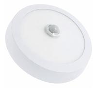 M Ledme - Série de lampes à capteur Panneau de surface circulaire 18W, 1800 lm Couleur froide 6000 k, grand angle de faisceau, IP20, aluminium/PC. Idéal pour bureaux, cuisine, salle de bain. LM5571.
