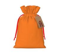 M Linen Sacs cadeaux de Noël avec cordon de serrage, imprimé drapeau de la Côte d'Ivoire