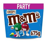 M&M CRISPY - Billes au riz soufflé enrobé de chocolat au lait - Pochon de 850g