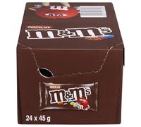 M&M M&M'S Chocolat , 45 G (Lot De 24)