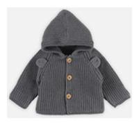 M&M mantelet gris foncé tricot BIO 1M