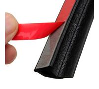 M M Seals A177 Bande d'étanchéité universelle en forme de P en caoutchouc pour porte et fenêtre