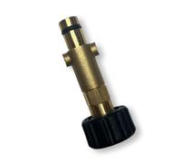 M&M Smartek Adaptateur baïonnette Nilfisk Gerni Quick M22 AG pour nettoyeur haute pression, lance à mousse, canon à mousse