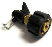 M&M Smartek Adaptateur haute pression pour connecteur de tuyau/convertisseur pour nettoyeur haute pression compatible/Nilfisk, Stihl G1/4" ou avec M22 IG (Option C pour Bosch/Parkside & M22 IG)