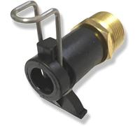 M&M Smartek Adaptateur haute pression pour tuyau / convertisseur pour nettoyeur haute pression compatible avec Kärcher, Black & Decker, Nilfisk G1/4" ou avec M22 IG (option C pour Bosch/Parkside et