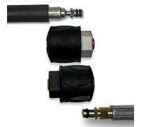 M&M Smartek adaptateur Quick Connect M22 pour Parkside/Lavor | Adaptateur robuste pour systèmes haute pression compatibles; contrôler filetage, raccord, joint et appareil avant achat.