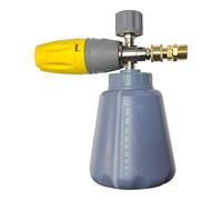 M&M Smartek Canon à mousse réglable - Injecteur - Distributeur de savon - Compatible avec Kärcher Nilfisk Lavor B&D Bosch Kränzle 1 l (pour Lavor Parkside 14 mm)