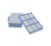 M&M Smartek Kit de filtres de rechange pour aspirateur Siemens VS06G VSZ3 & Bosch BSG6 BSGL3 BSGL4 - Cartouche de filtre à air + filtre de protection du moteur - Découpable - Accessoire d'aspirateur