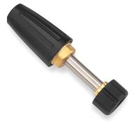 M&M Smartek Lance courte professionnelle de 16 cm - M22 - Buse rotor - Pour nettoyeur haute pression Kärcher HD HDS - Pression de service : jusqu'à 4000 PSI - 276 bar jusqu'à 100 °C - Noir