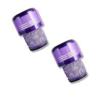 M&M Smartek Lot de 2 filtres de rechange pour Dyson V11 V15 SV14 SV22 Absolute Animal Detect Cyclone Extra Pro Torque Drive - Lavable - Remplace les pièces n° 970013-02