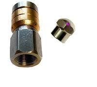 M&M Smartek Lot de 2 paires de buses de nettoyage de canalisations rotatives et rigides 1/8" pour tuyau de nettoyage de tuyaux pour Kärcher WAP Alto et autres V 3.0