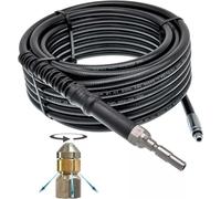 M&M Smartek tuyau canalisation 25 m D10 pour Kränzle K1050, buse rotative | Flexible déboucheur souple pour canalisations et évacuations; contrôler raccord, longueur, buses et pression avant achat.