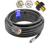 M&M Smartek tuyau canalisation 30 m M22 pour Kränzle, buse rotative | Flexible déboucheur souple pour canalisations et évacuations; contrôler raccord, longueur, buses et pression avant achat.