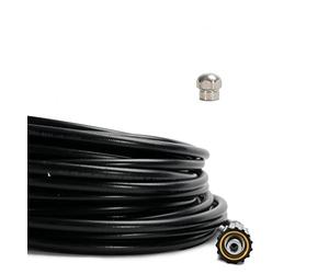 M&M Smartek tuyau déboucheur 15 m pour Kärcher, réf. 2.637-767.0 | Flexible déboucheur souple pour canalisations et évacuations; contrôler raccord, longueur, buses et pression avant achat.