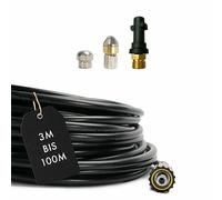 M&M Smartek tuyau déboucheur 20 m 1/4 baïonnette, pour Kärcher/Kränzle