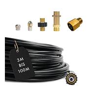 M&M Smartek tuyau déboucheur 3 m, kit 6 pièces, pour Kärcher/Kränzle