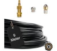 M&M Smartek tuyau déboucheur 30 m compatible avec Kärcher/Kränzle