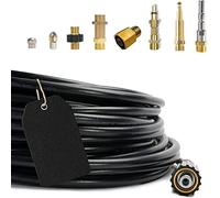 M&M Smartek tuyau déboucheur 30 m, kit 9 pièces, pour Nilfisk/KEW, M22 IG