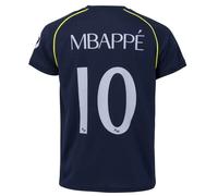 M - Maillot De Football - Real Madrid - Kylian Mbappé - Manches Courtes - Polyester - Bleu Multicolore