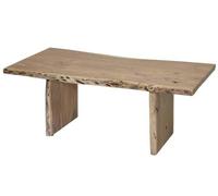 M MASSIVMOEBEL24 KOLONIALMOEBEL24.DE Table Basse 120x60cm - Bois Massif d'acacia laqué - Design Naturel - Pure Acacia #307