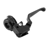 M MATI Levier d'embrayage et support pour perchoir noir pour Harley Davidson Sportster 883 1200 Softail Dyna Electra Glide Road King Fat Boy Night Train Street Bob