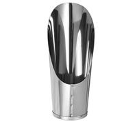 M METERXITY 1-Pack Pelle À Terre pour Bonsaï, 2.8inch/7.2cm Pelle De Jardin en Acier Inoxydable Petite Pelle À Terre pour Rempotage/Plantation De Fleurs, Outils De Jardinage [Couleur Argentée]