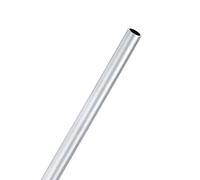 M METERXITY 1 Pcs 30cm Tube Rond en Aluminium 6063, 8mm ID 10mm OD Tube en Aluminium sans Soudure pour Construction/Usinage/Artisanat DIY, Tuyauterie Métallique Droite [0.31"x0.39"x12"]