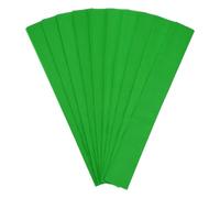 M METERXITY 10-Pack Papier Crêpe, 3.3ft x 20 Inch /100 x 50cm Feuilles De Guirlande En Papier Crêpe Large Et Souple, Guirlande Décorative Pour DIY Artisanat [Vert Foncé]
