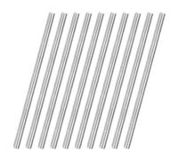 M METERXITY 10-Pcs Tige Filetée Complète, M6x140mm Acier Inoxydable 304 Tige Filetée à Droite Pour Boulons D'ancrage/Serres/U-Boulons De Meuble, Vis Métrique Filetée