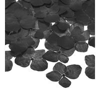 M METERXITY 12-Pack Fleurs Pressées Séchées pour Résine, Fleurs Séchées Naturelles en Vrac pour Artisanat/DIY Bijoux/Fabrication De Savon/Scrapbooking/Bougie/Fournitures Résine Époxy [Noir]