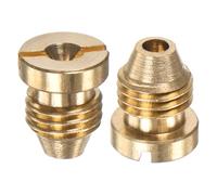 M METERXITY 2-Pack Buse à Orifice pour obus à Mousse, 1.3mm Embouts Filetés Universels en Laiton pour Lance à Neige/Tuyau d'Arrosage/Nettoyeurs de Cuisine, de Pulvérisateur